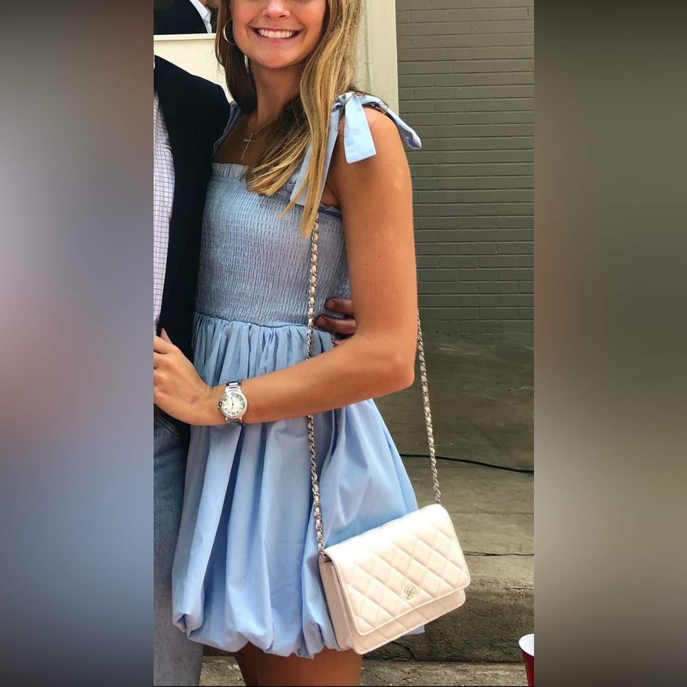 TCEC Light Blue Mini Dress